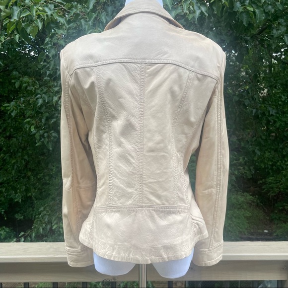 Rino & Pelle beige lamb leather jacket - Picture 5 of 14